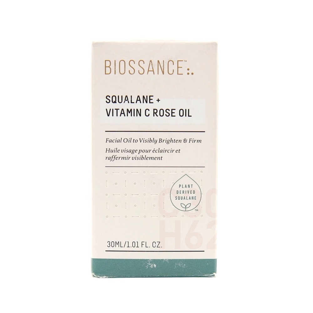 Biossance - Squalane + Vitamin C Rose Oil - 1.01 fl. oz. / 30 ml - Full Size